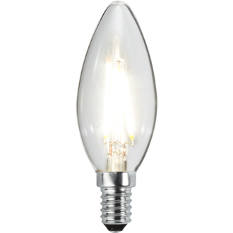 LED-lampa E14 C35 Clear
