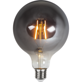 LED-lampa E27 G125 Plain Smoke