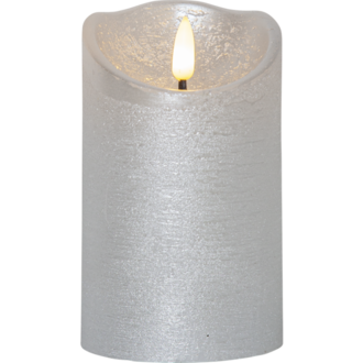 LED Blockljus Flamme Rustic