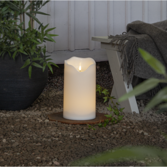 LED Blockljus Flamme Grand