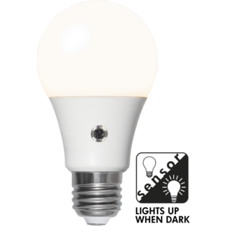 LED-lampa E27 A60 Sensor opaque