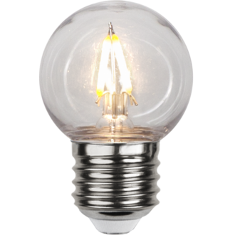 LED-lampa E27 G45 Outdoor Lighting PC Cover Filament