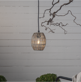 LED-lampa E27 A55 Outdoor Lighting PC Cover Filament