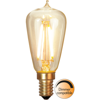 LED-lampa E14 ST38 Soft Glow