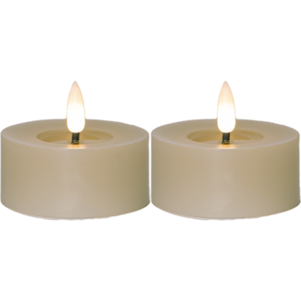 LED Värmeljus 2-pack Flamme Flow