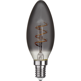 LED-lampa E14 C35 Decoled Grace Smoke