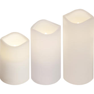 LED Blockljus 3-pack Paul
