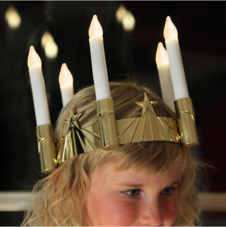 Luciakrona Santa Lucia