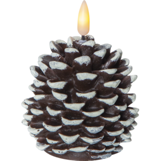 LED Blockljus Flamme Cone