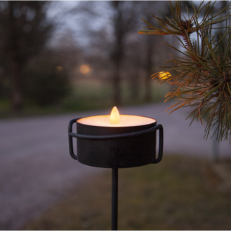 LED Ljus Torch Candle