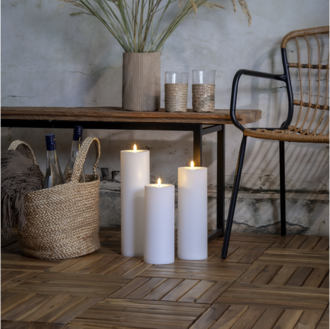 LED Ljus Flamme Rak