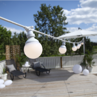 LED-lampa E27 G95 Outdoor Lighting