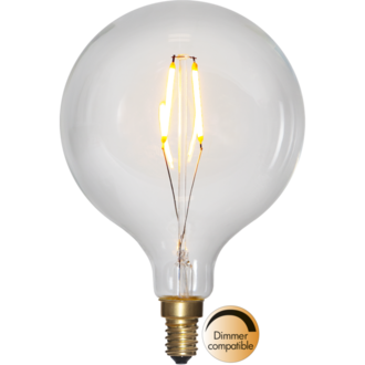 LED-lampa E14 G95 Soft Glow