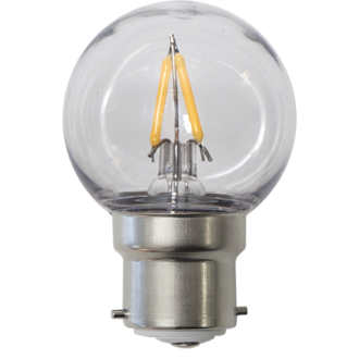 LED-lampa B22 G45 Outdoor Lighting PC Cover Filament