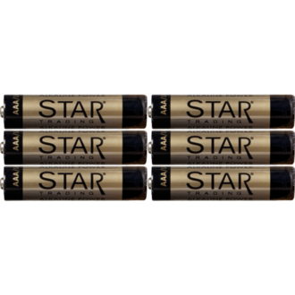 Batteri 6-pack AAA 1,5V Power Alkaline