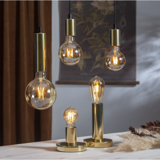LED-lampa E27 TA60 Plain Amber