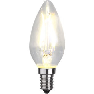 LED-lampa E14 C35 Clear