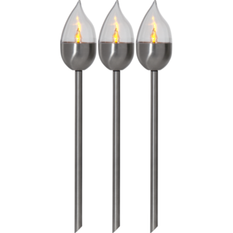 Solcellspollare 3-pack Olympus