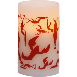 LED Blockljus Crayfish Party