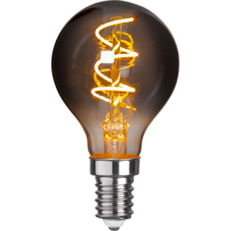 LED-lampa E14 P45 Decoled Grace Smoke