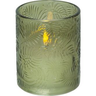 LED Blockljus Flamme Leaf