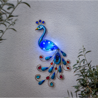 Solcellsdekoration Peacock