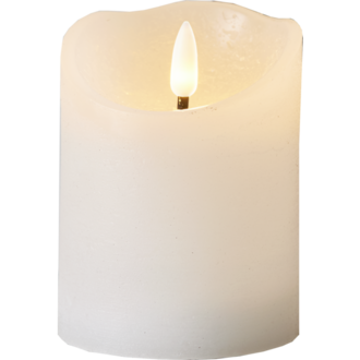LED Blockljus Flamme Rustic