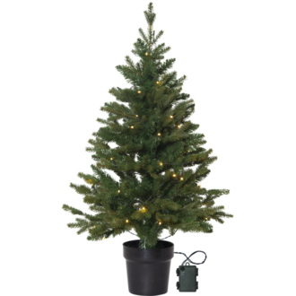 Julgran med LED Byske