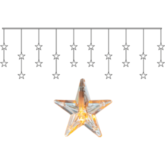Ljusgardin Star Curtain