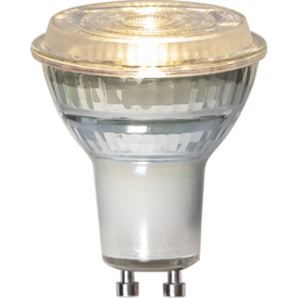 LED-lampa GU10 MR16 Spotlight Glass