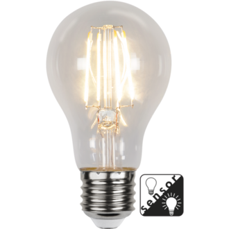 LED-lampa E27 A60 Sensor clear