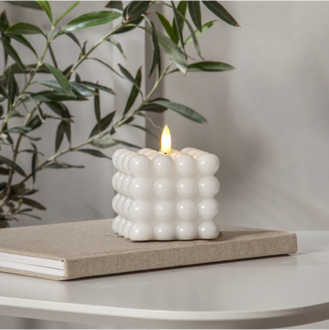 LED Blockljus Flamme Dot