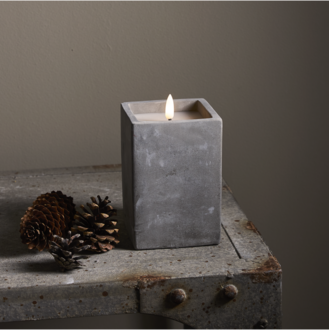LED Blockljus Flamme Cem