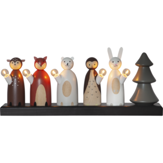 Ljusstake Forest Friends