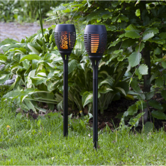 Solcellsfackla 2-pack Flame