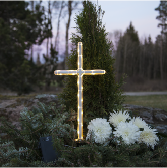 LED Gravljus GraveCross