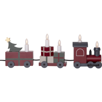 Ljusstake Christmas train