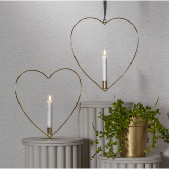 Inomhusdekoration Flamme Heart