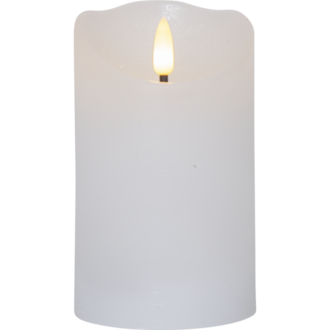 LED Blockljus Flamme Rustic