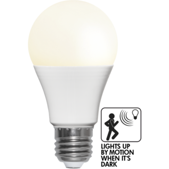 LED-lampa E27 A60 Sensor opaque
