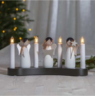 Ljusstake Angel choir