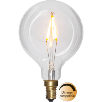 LED-lampa E14 G80 Soft Glow