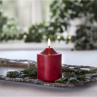 LED Blockljus Flamme