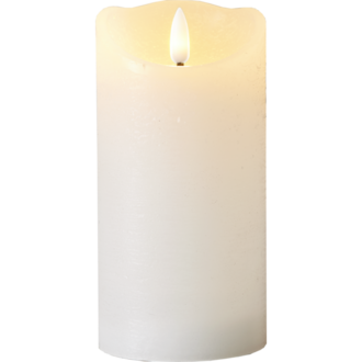 LED Blockljus Flamme Rustic