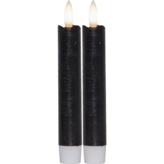 LED Antikljus 2-pack Flamme