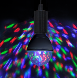 LED-lampa E27 Disco