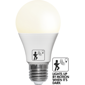 LED-lampa E27 A60 Sensor opaque