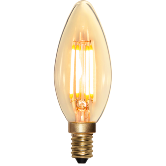 LED-lampa E14 C35 Soft Glow