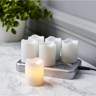 LED Ljus 6-pack Chargeme