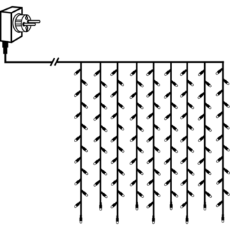 Ljusgardin Serie MicroLED